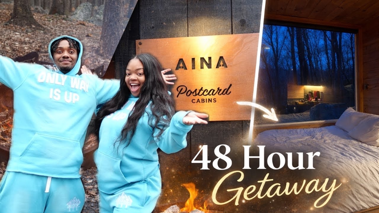 48 HOUR GETAWAY WITH MY MAN | First time at the SPA, Travel, Gifts, & More...