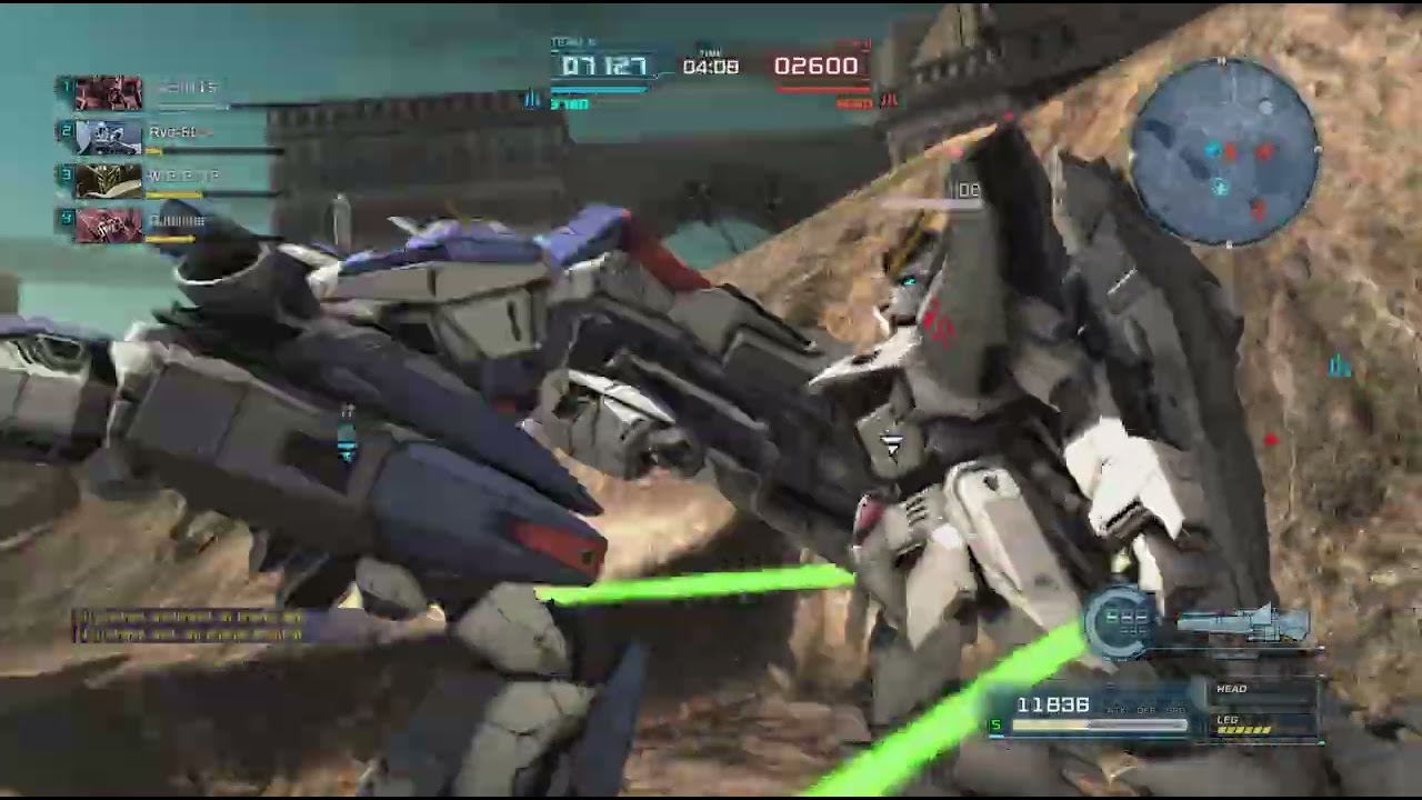 MOBILE SUIT GUNDAM BATTLE OPERATION 2 | F90 Tipo I (J.B): ¡Somos Steel seven!