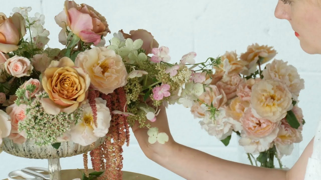 Blush Summertime Centerpiece