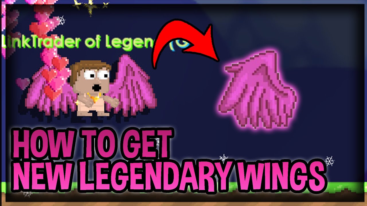 How To Make New Legendary Wings? I Got it [Valentine Event]│Growtopia
