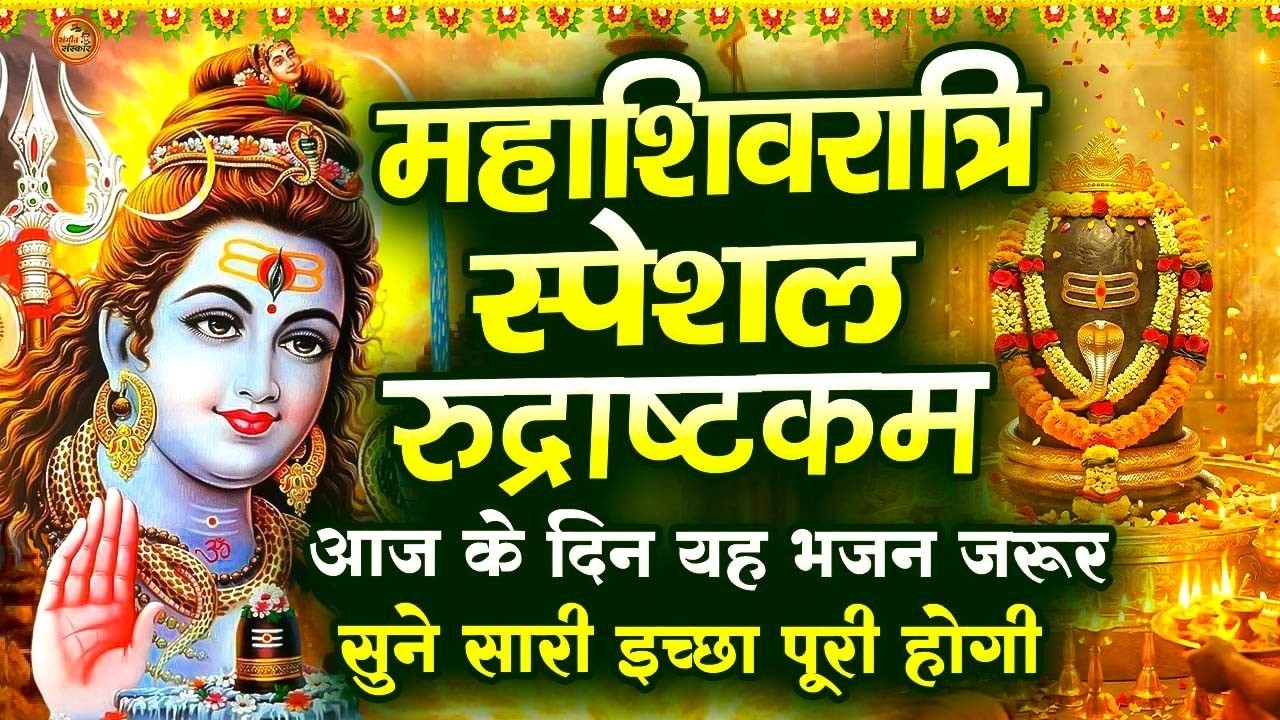 2026 शिवरात्रि स्पेशल | Namami Shamishan Nirvan Rupam Namami | Rudrashtakam | Shiv Bhajan