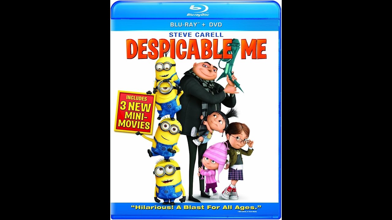 Opening to Despicable Me 2010 Blu-ray 