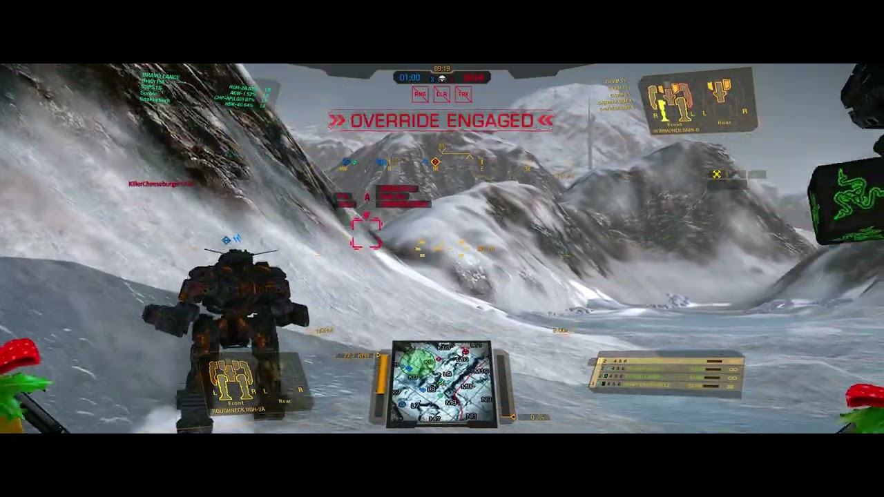 MWO Quickplay | Roughneck - 2A | Heavy Gauss Roughneck Build (50%+Cooldown)