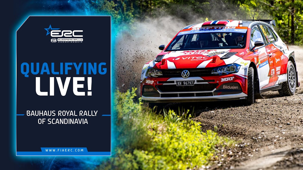 🔴 Qualifying LIVE | ERC BAUHAUS Royal Rally of Scandinavia 2025
