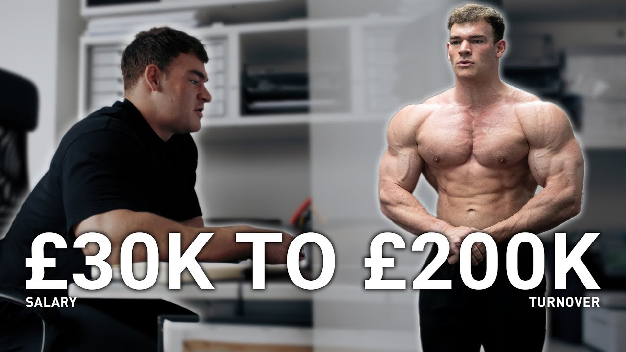 I quit my £30,000 job and made £200,000k income in my FIRST year in business