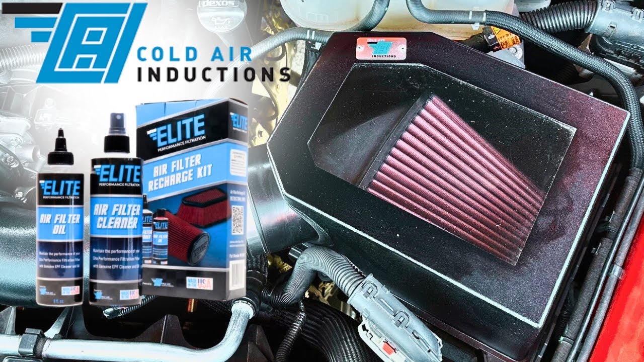 Cold Air Inductions Filter Dirty? Clean It Like This!