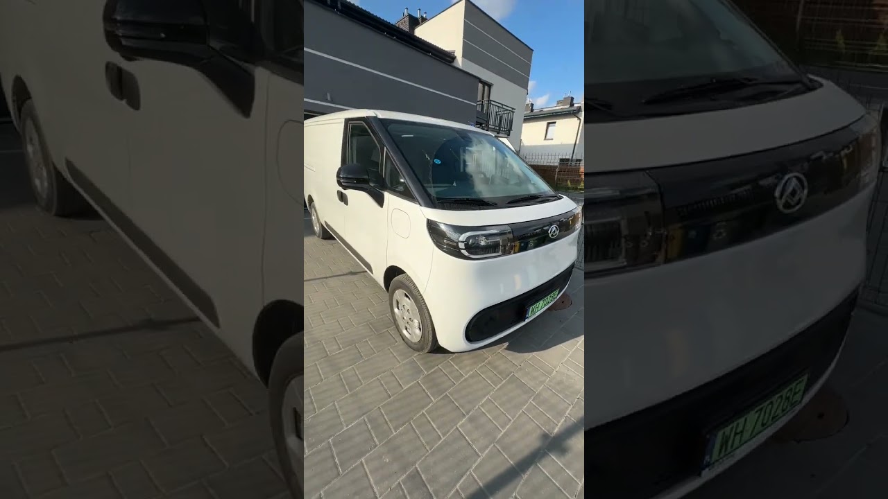 Pierwszy e Deliver 5 w Polsce! Samoch&oacute;d dostawczy!