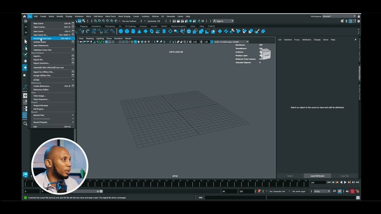 INTRO TO AUTODESK MAYA INTERFACE