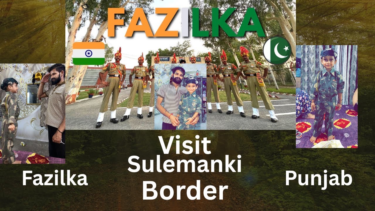 Sulemanki Border Visit Fazilka in Punjab #fazilka #kotkapura #border #indianarmy #armylover 