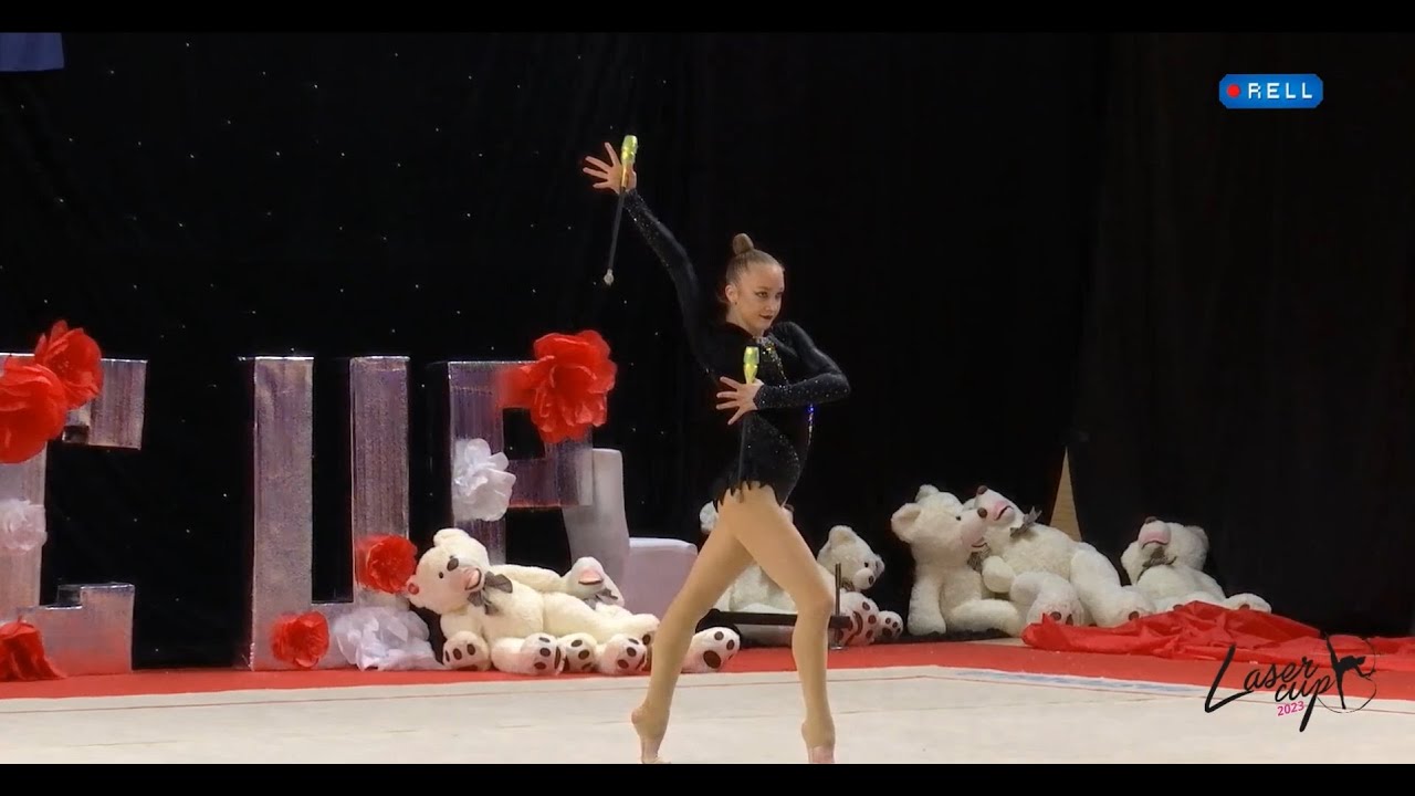 Khrystyna Pohranychna Clubs Final 34,800 GOLD - Laser Cup 2023