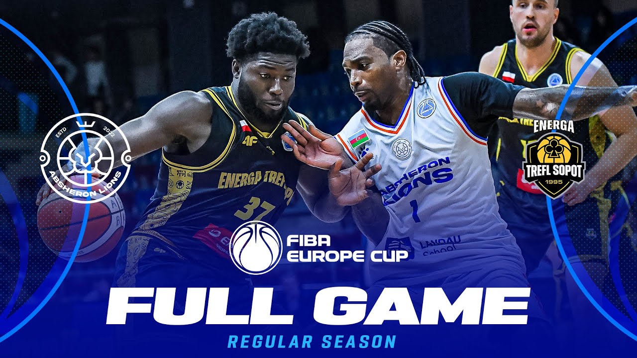 Regular Season | Absheron Lions v Energa Trefl Sopot | Full Basketball Game |FIBA Europe Cup 2025-26