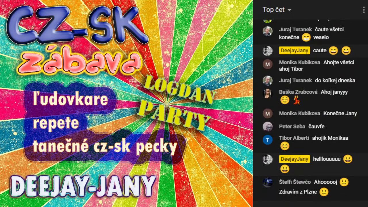 CZ-SK Zábava - LOGDAN PARTY 13.3.2021 (by Deejay-jany)