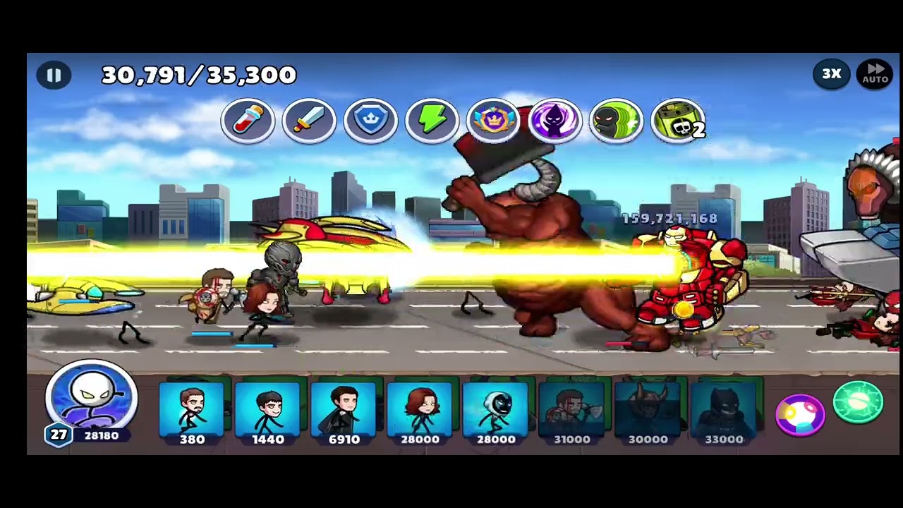 Hero Wars super stickman defense (PVP GameModes