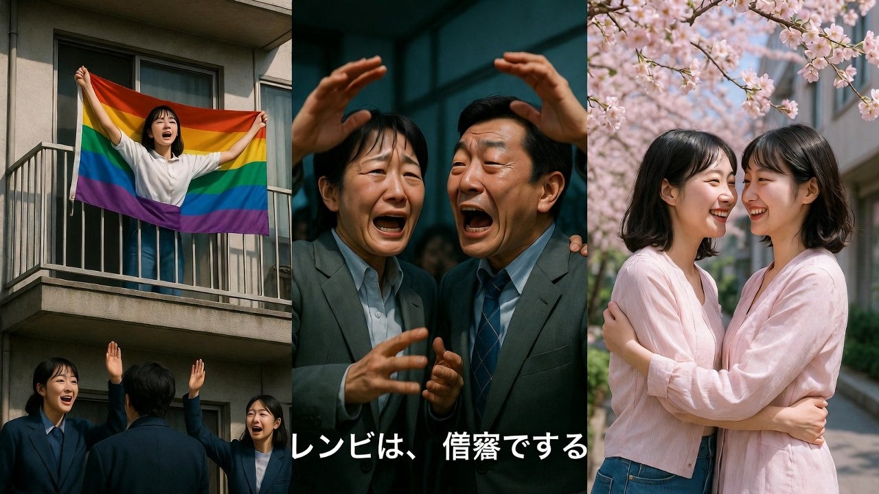 ベランダにレインボーフラッグを掲げ警察に通報された&mdash;&mdash;裁判官は合法と宣言し告発者に公開謝罪を命じるが、家族の裏切りがすべてを変えた