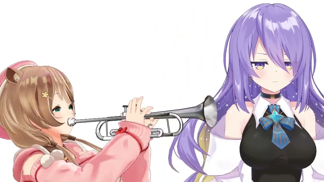Risu Trumpet meme (HD60fps)