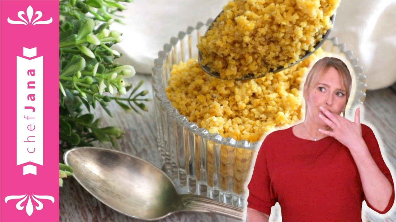 VEGAN PARMESAN CHEESE MADE FROM 1 SIMPLE INGREDIENT⎜NOT CASHEWS!