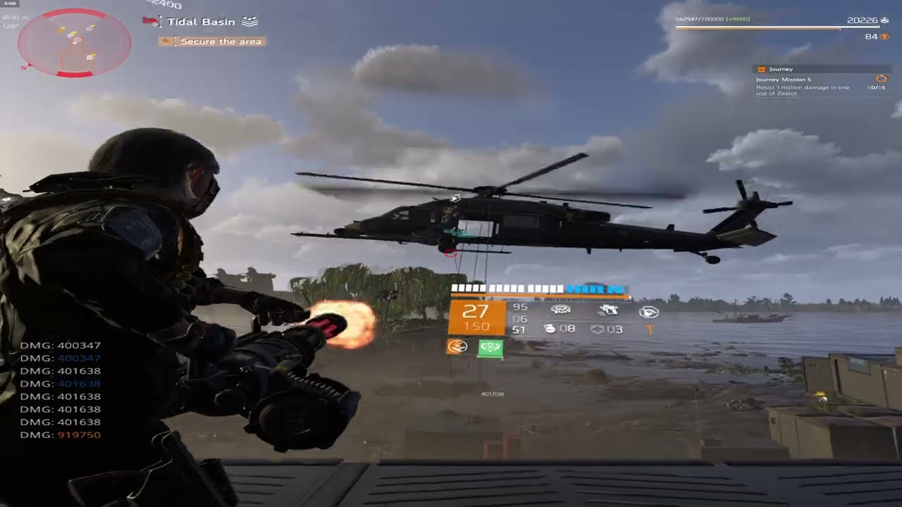 Division 2 - TIDAL BASIN LEGENDARY SOLO BUILD STRIKER/OVERDOGS/TURMOIL/BULLETKING 26 MIN