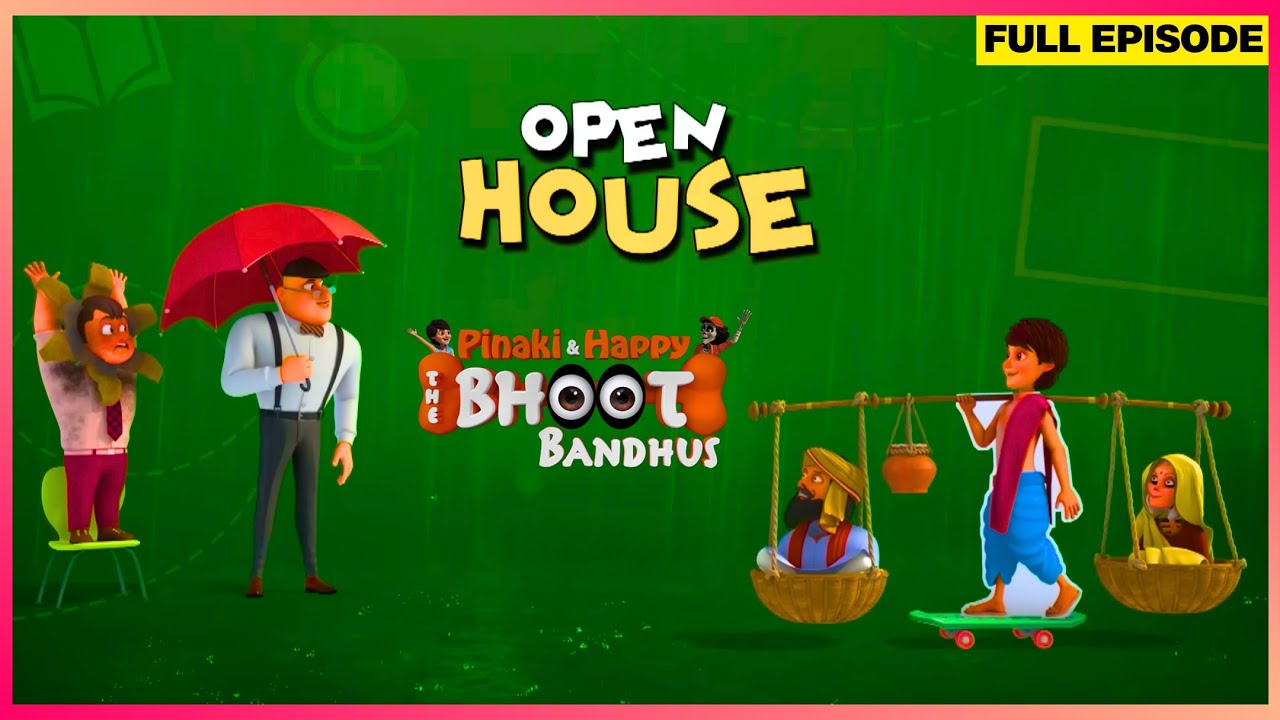 Pinaki and Happy - Bhoot Bandhus | Full Ep | Fire Alarm मतलब पानी! Uncle Aunty बन जाएंगे हड्डी धारी🚨