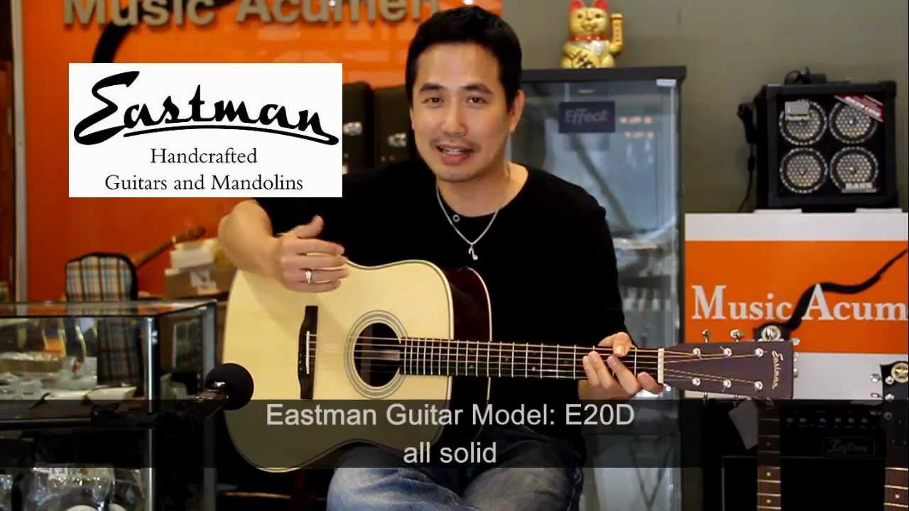 Eastman Guitar E20D by AcousticThai.Net