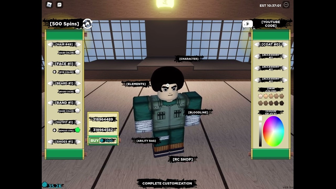 HOW TO DRESS LIKE ROCK LEE|SHINDO LIFE