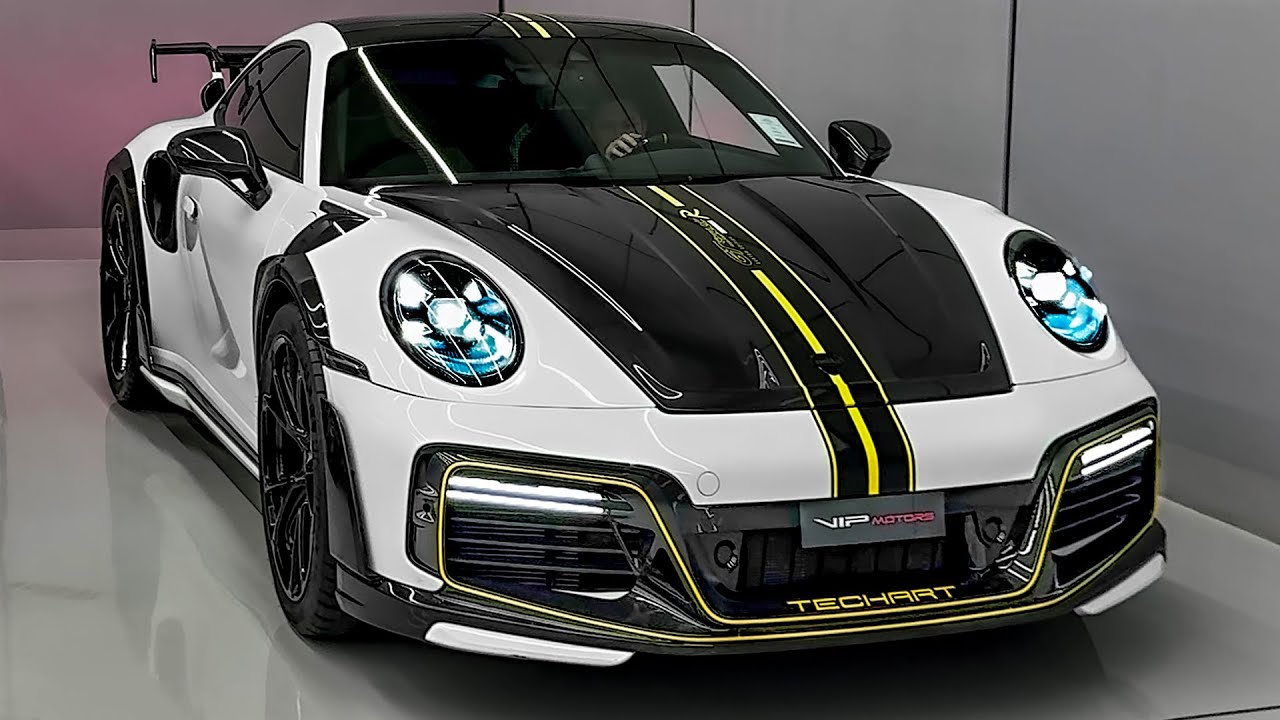 Porsche 911 Turbo S 2024 года от TECHART — дикий суперспорткар!