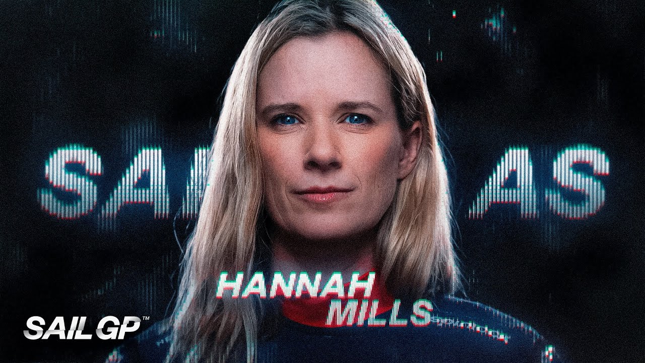 Sailing As Hannah Mills | SailGP