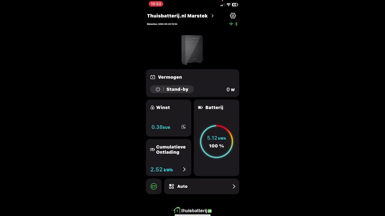 Marstek Venus E App & Functionaliteiten | Marstek Plug-In Thuisbatterij Uitleg | Thuisbatterij.nl