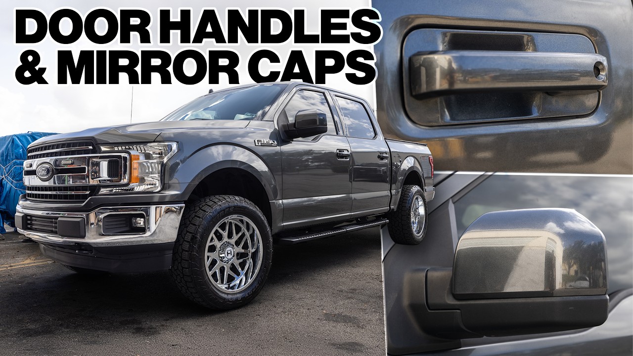 Install Painted Door Handles and Mirror Caps on 2015-2020 Ford F-150