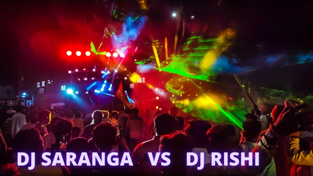 Dj saranga vs Dj rishi || राम नवमी शोभा यात्रा धमतरी 2022 || saranga s takar 🥴 || Hd sound ||