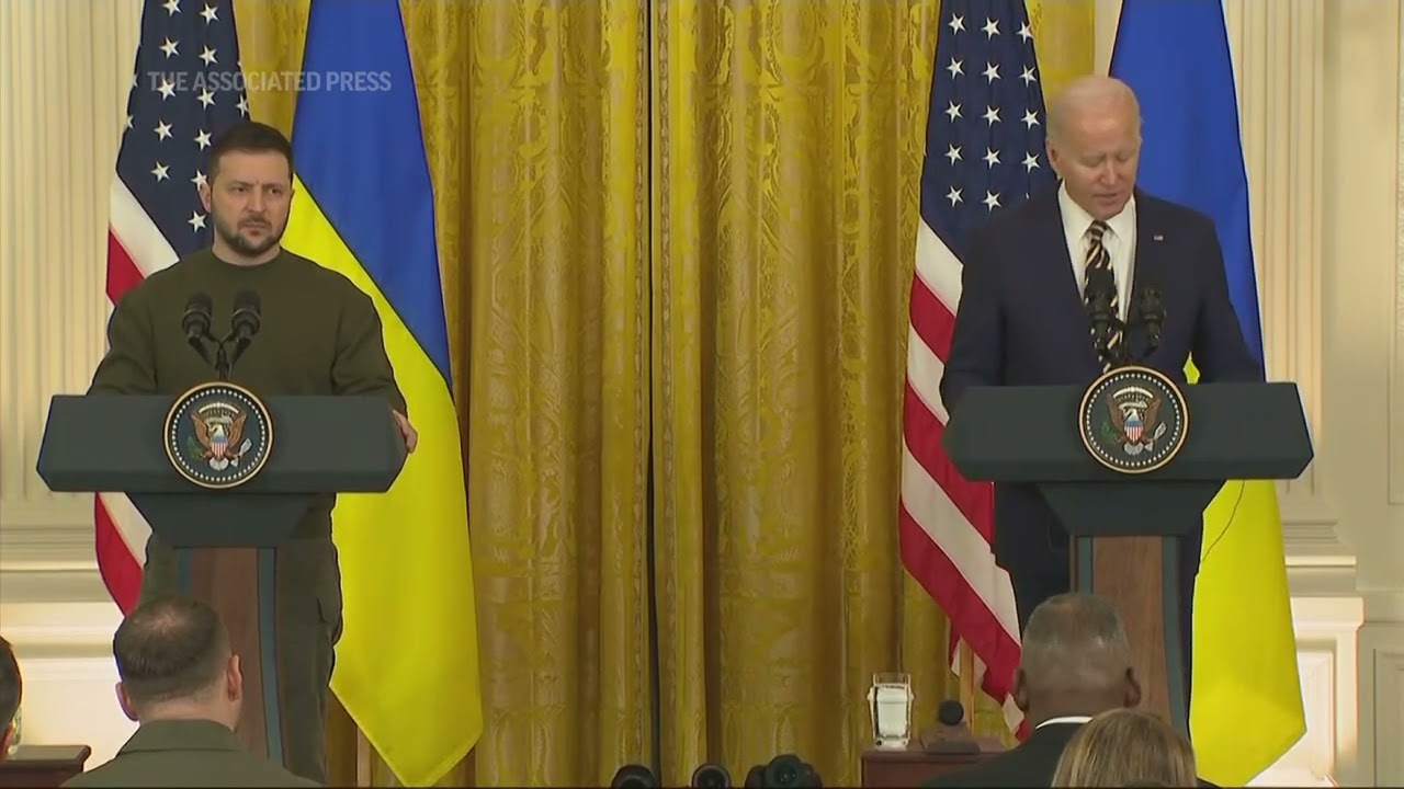 Biden details US support for Ukraine