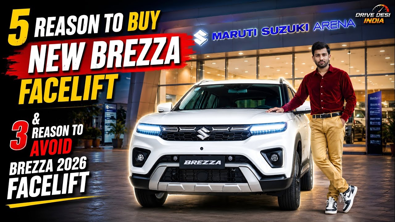 Don't Buy Brezza Facelift 2026 Without Watching This! New Brezza Facelift Update | Brezza 2026