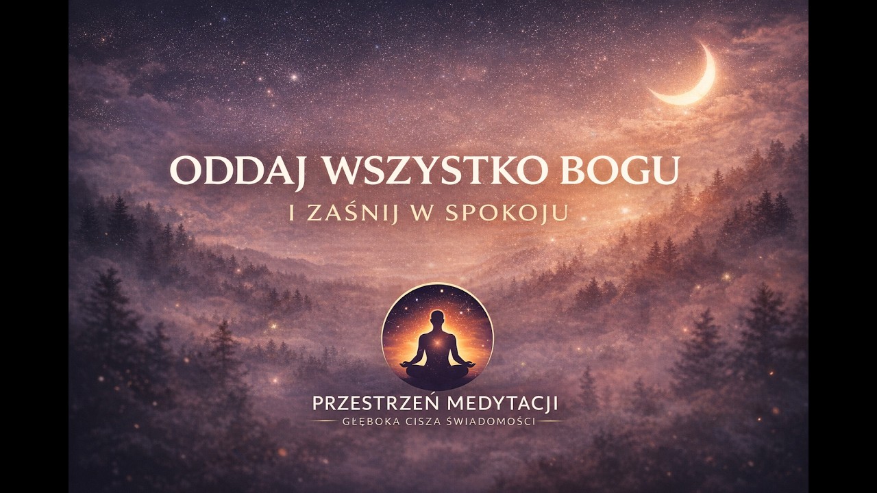 Medytacja przed snem   oddaj wszytsko Bogu i zaśnij w spokoju
