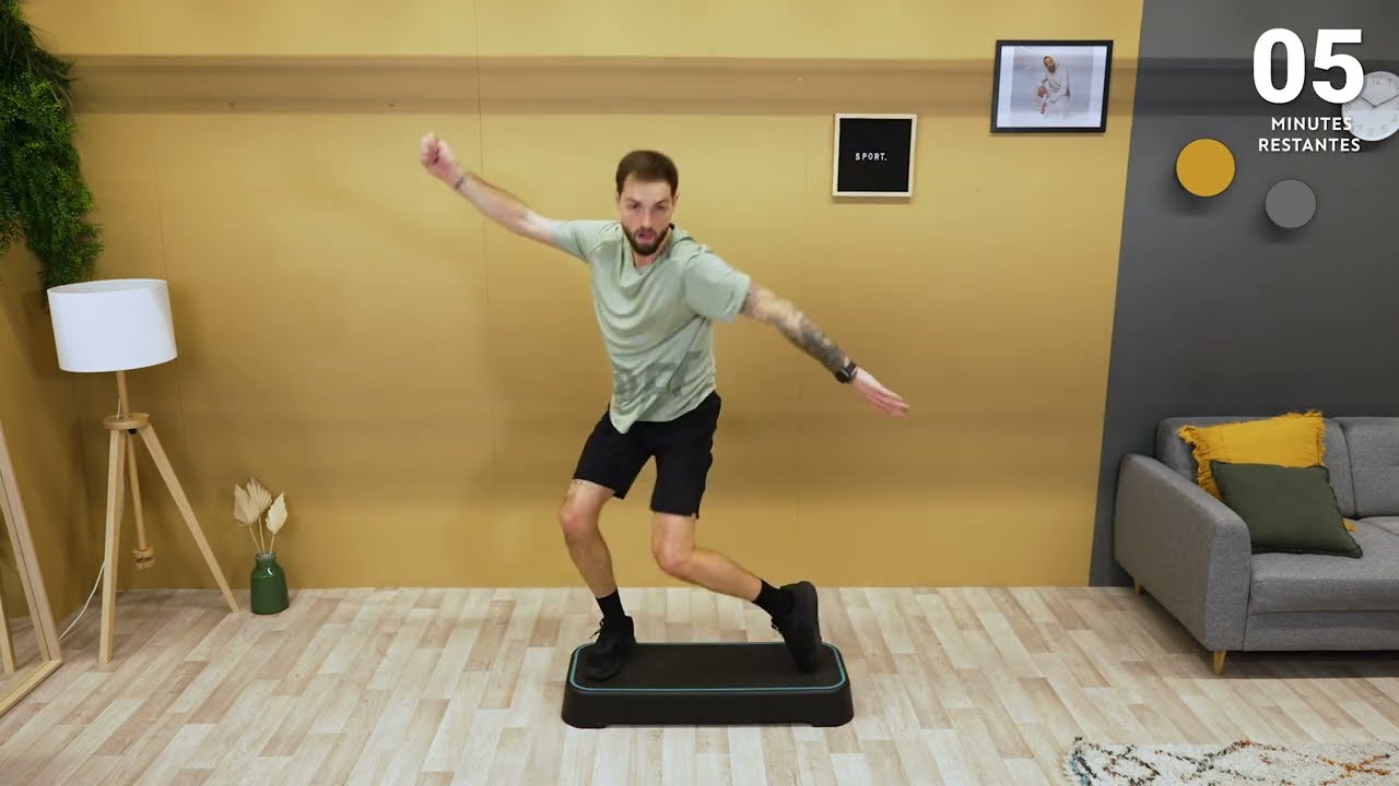Choreographed session #2 with the Domyos Step 500 - 20 min