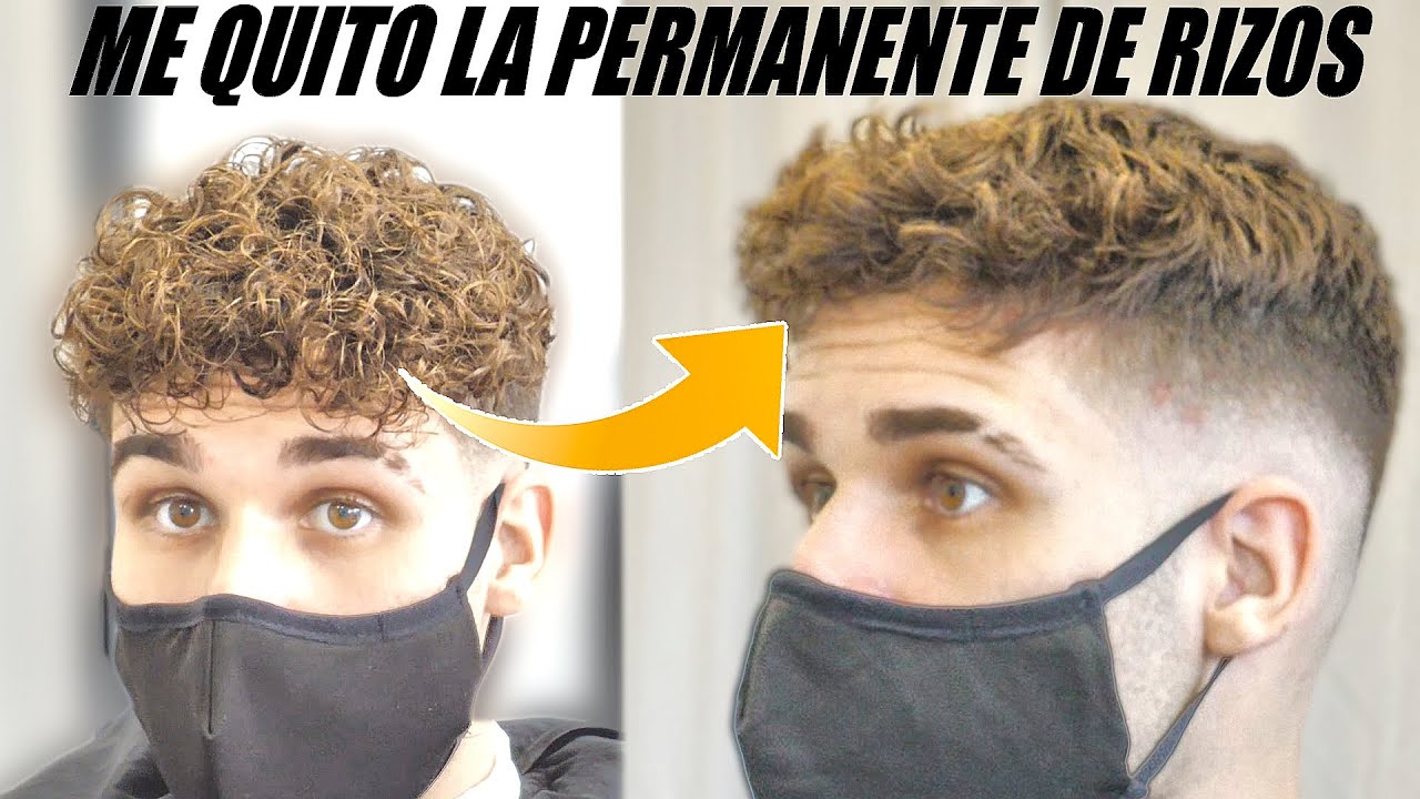 ME QUITO LA PERMANENTE DE RIZOS Y ASI QUEDA EL PELO