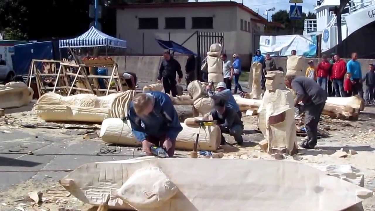 plener rzeźbiarski szkuner władysławowo 2013