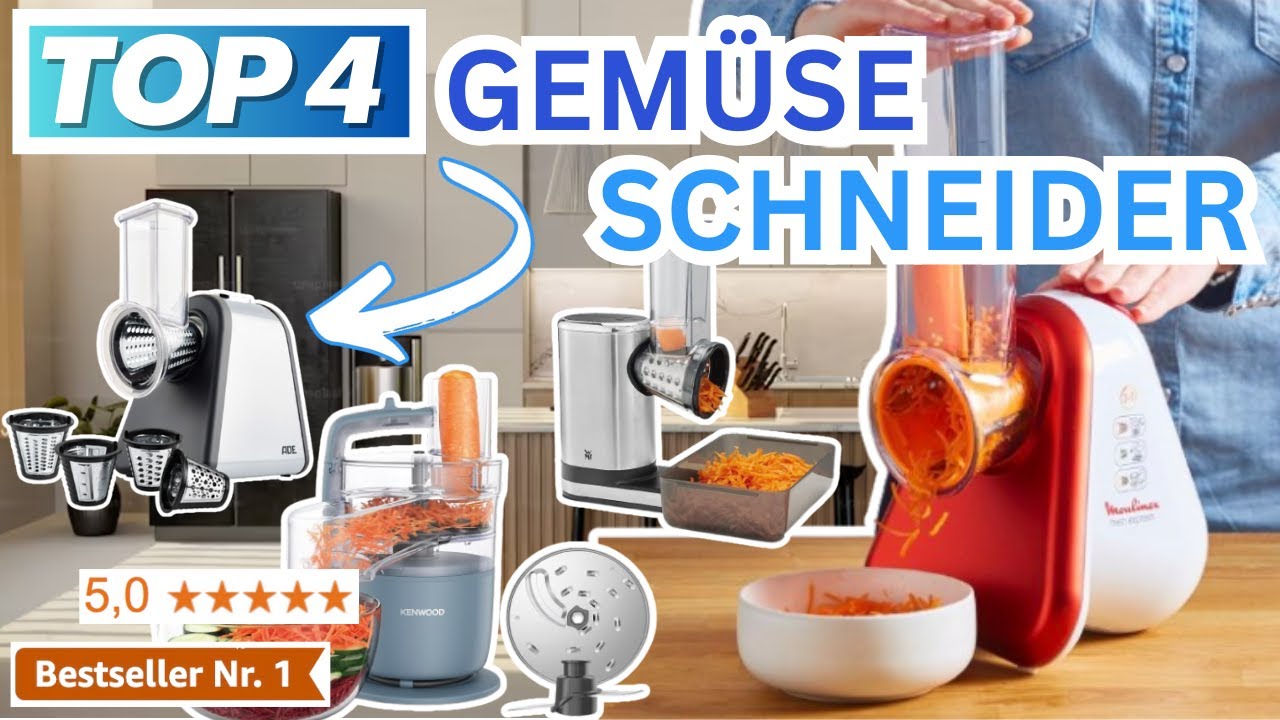Beste GEMÜSESCHNEIDER (Testsieger 2026) | Top 4 Elektrische Gemüseschneider Vergleich