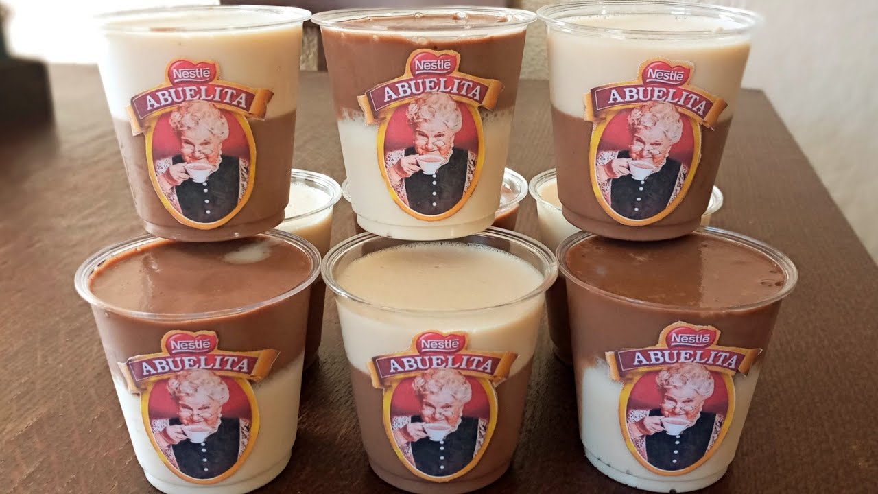 Gelatinas DE 3 LECHES Y CHOCOLATE ABUELITA para vender | Ideales para negocio