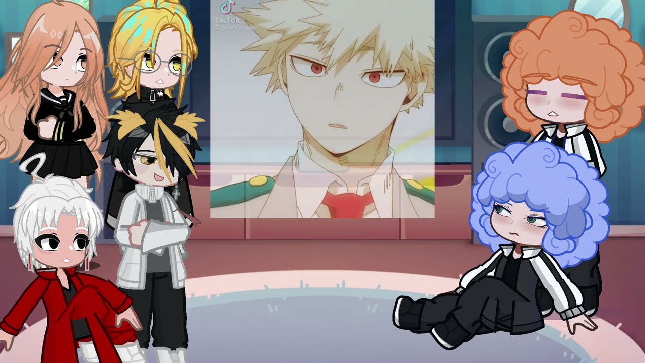 Tokyo revengers react to takemichi as bakugou | deku | MHA BNHA | Gacha life 2