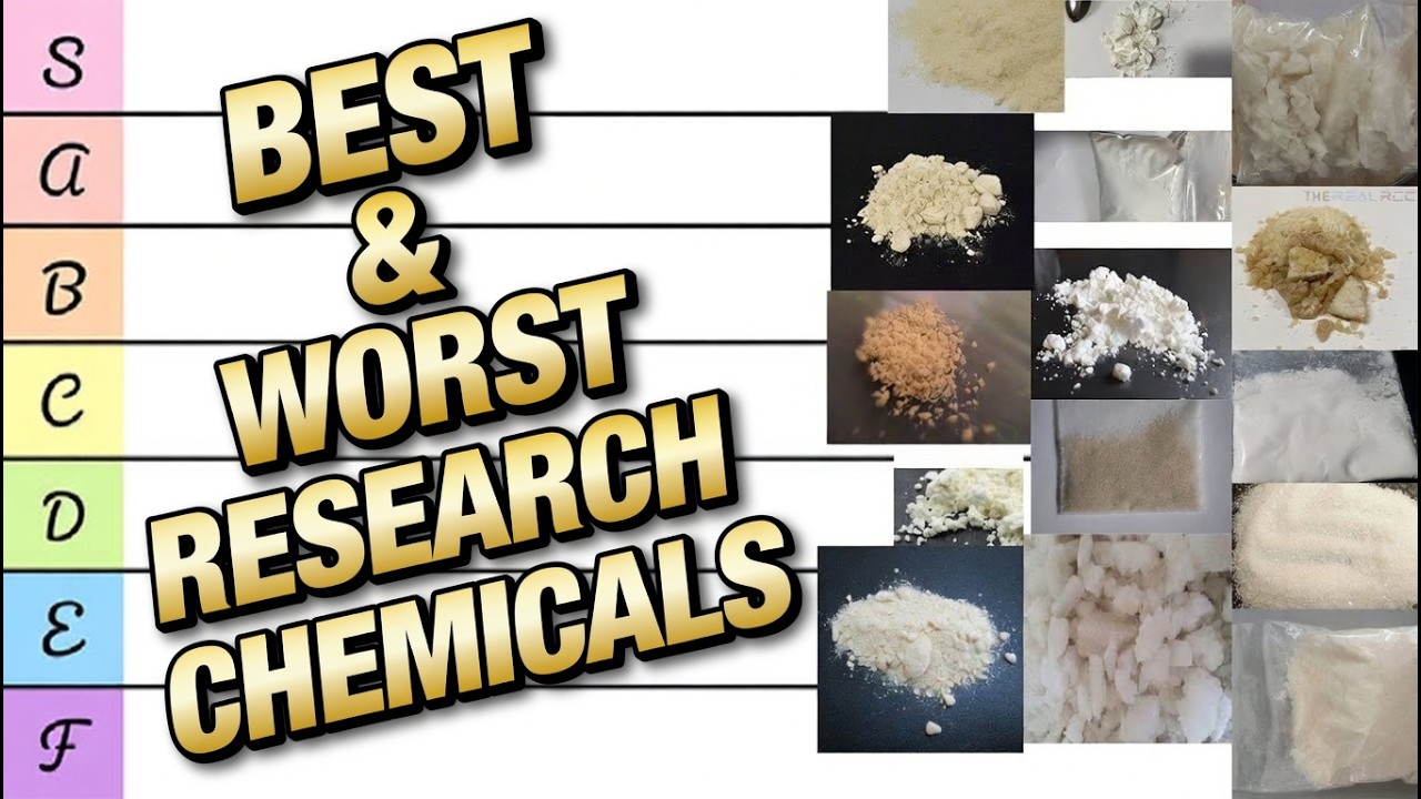Ranking My Best & Worst Research Chemicals