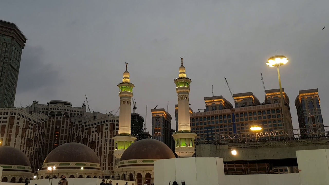 أذان المغرب من الحرم المكي للشيخ هاشم السقاف | الخميس 16-6-1440