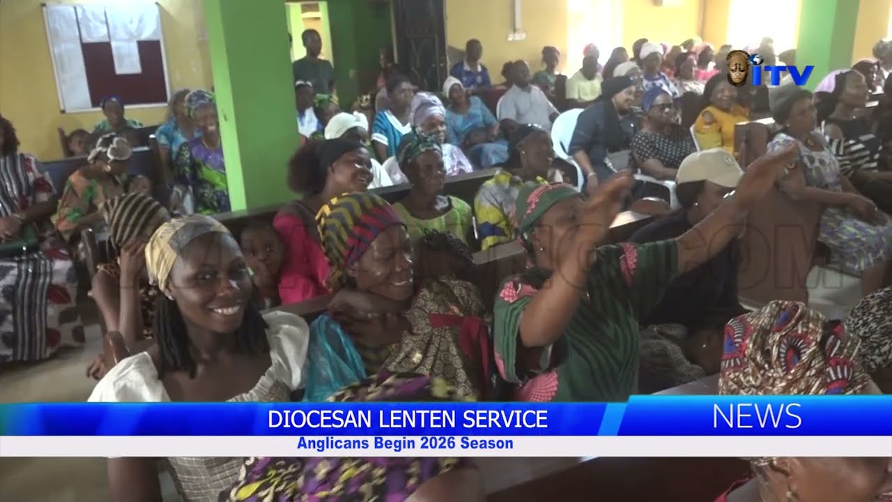 DIOCESAN LENTEN SERVICE: Anglicans Begin 2026 Season