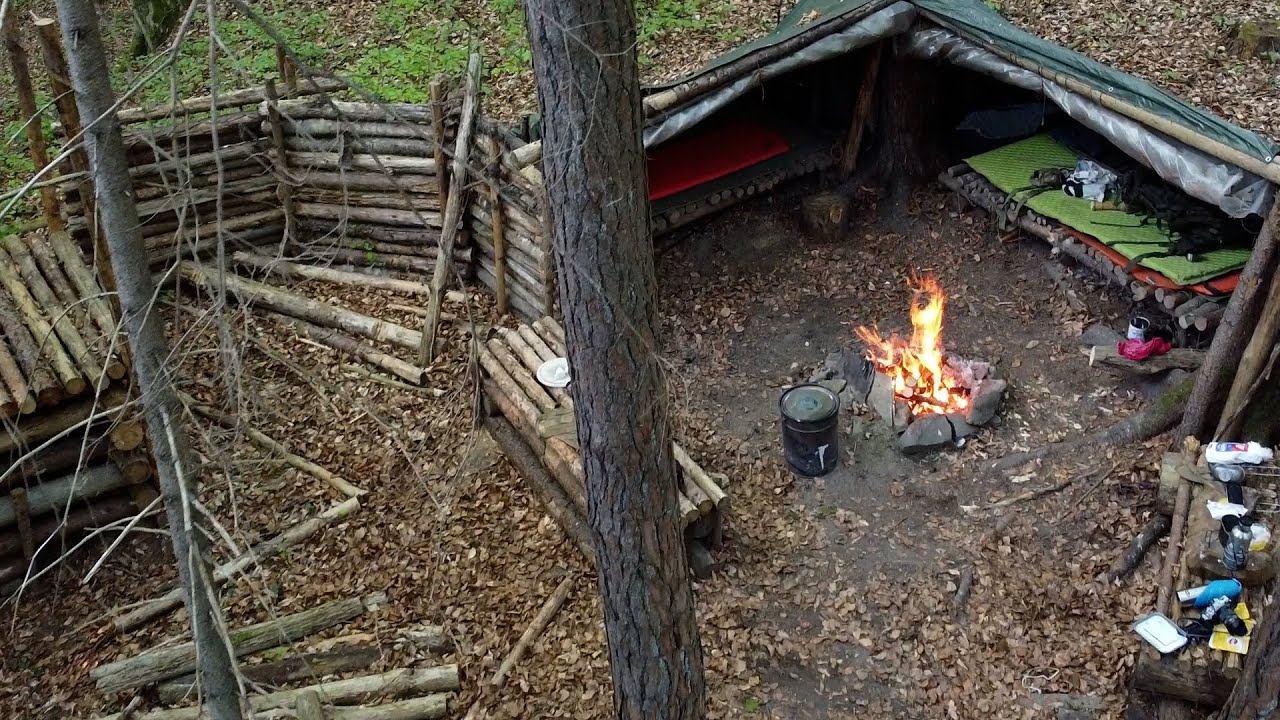 Overnight at my Bug Out Camp