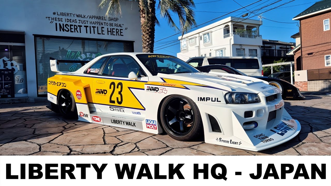 Liberty Walk Japan 2025 - Full tour of HQ and Miami Locations