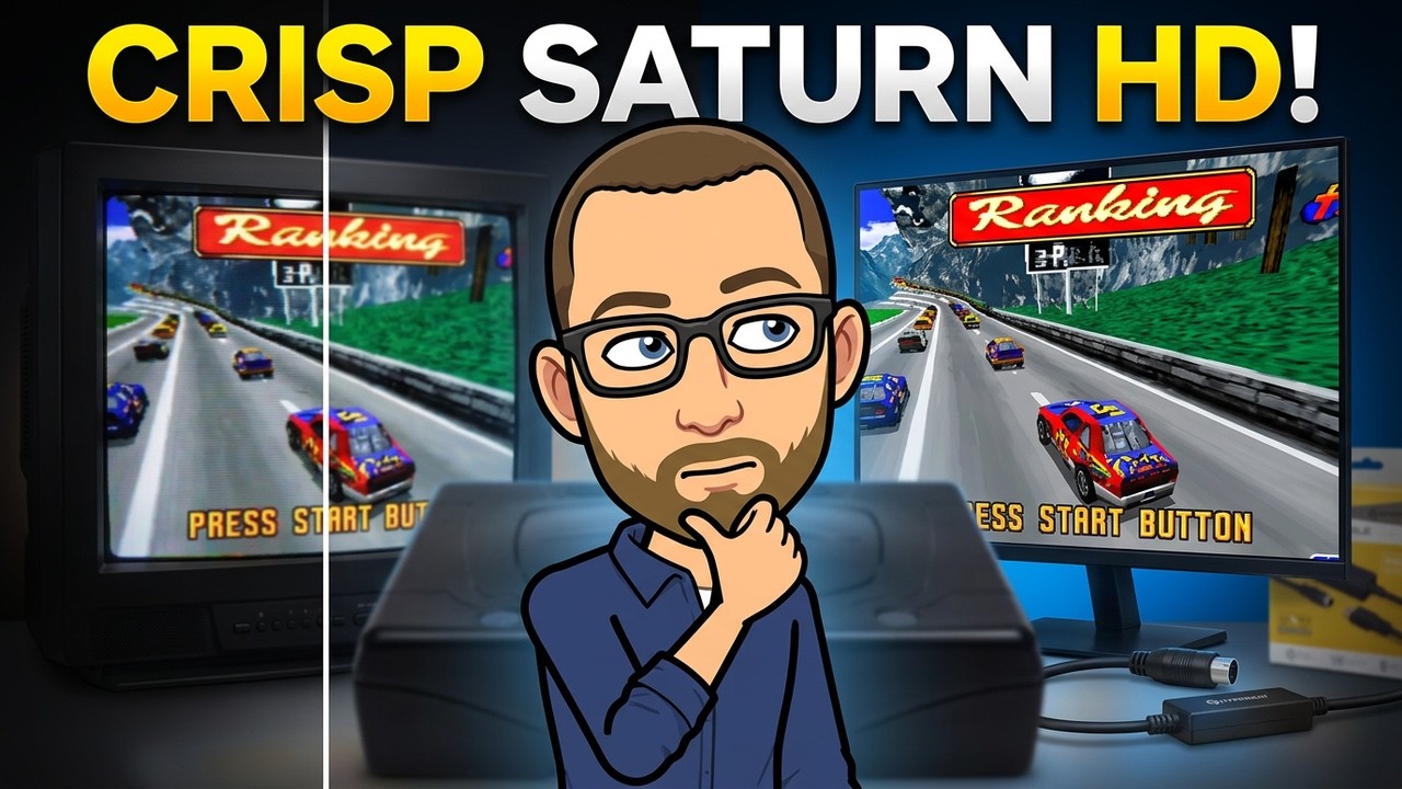 Hyperkin Sega Saturn HDMI Cable Review in 2019 - Even Tried It With Marseille mClassic