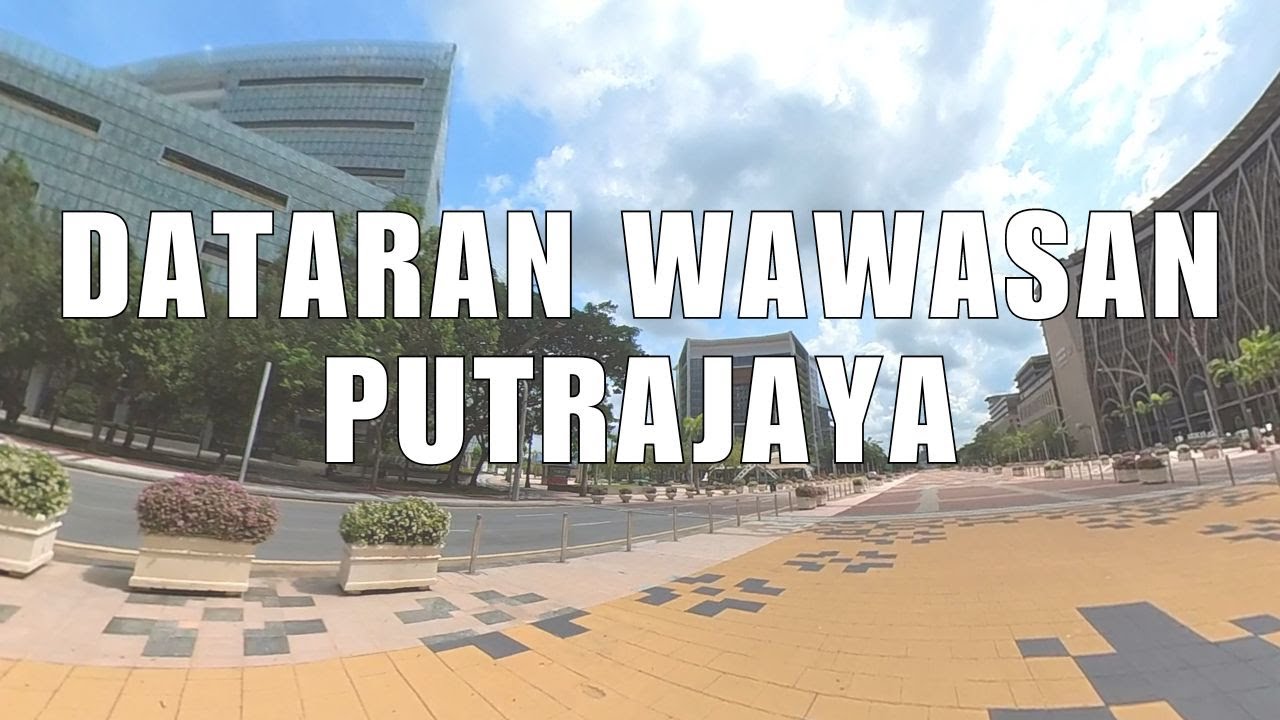 Walk Along Dataran Wawasan Putrajaya (4K)