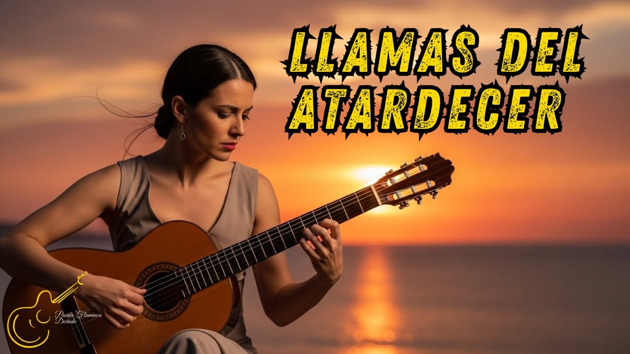 Llamas del Atardecer | Música Flamenca Instrumental Profunda