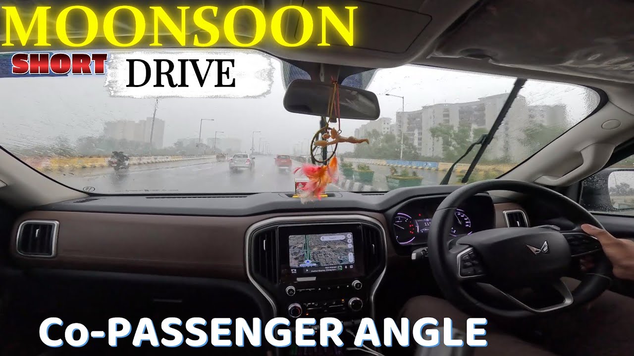 SCORPIO N PETROL MONSOON⛈️ DRIVE !! WHEN MY FRIEND HOLDS THE CAMERA 😂