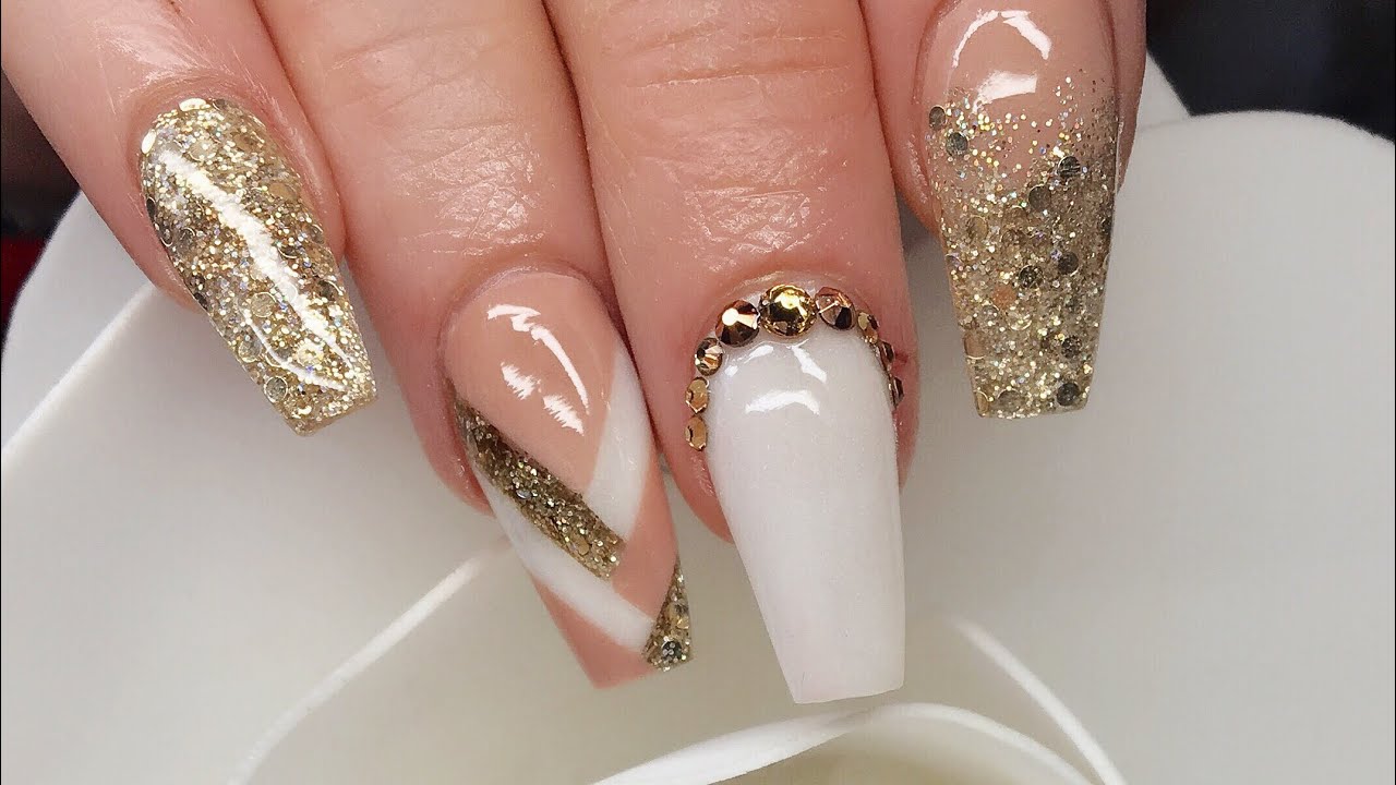 Acrylic Nails | Braid Nail | Colour blocking  | Acrylic Plait