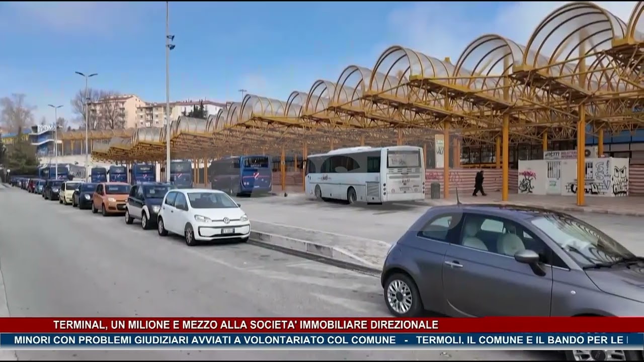 Terminal, un milione e mezzo alla societa' immobiliare TG NEWS MOLISE DEL 02-03-26 - TRSP -