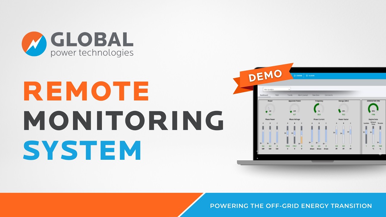 Global Power Technologies' Remote Monitoring System
